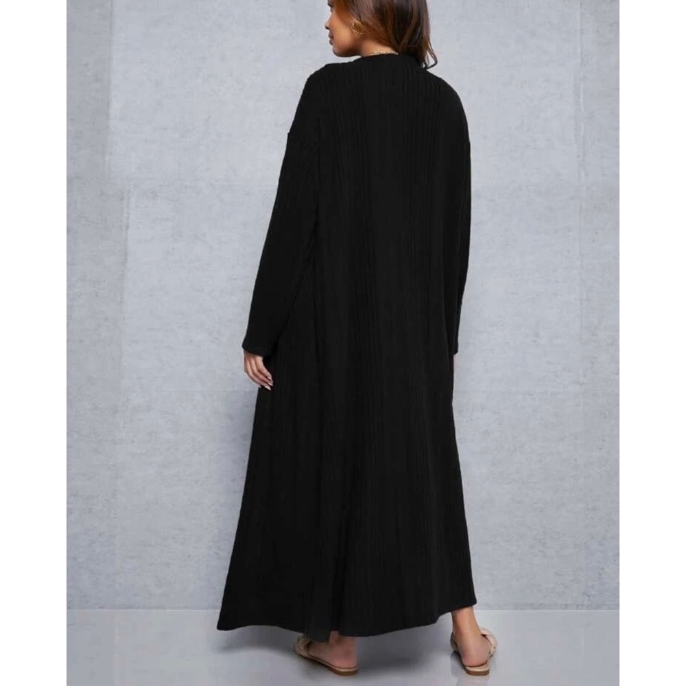 Kinsey Maternity Tank Dress With Coat - Picture 2 of 8